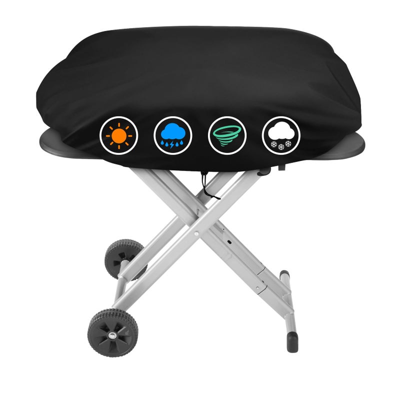ZBXFCSH Heavy Duty Grill Cover Compatible with Coleman Roadtrip LX/LXX/LXE/285 and Compatible with Smoke Hollow 205 Grills, All Weather - Image 1